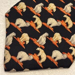 Brand New Polar Bear Custom Tie By ANYTHING BUT MONDAY